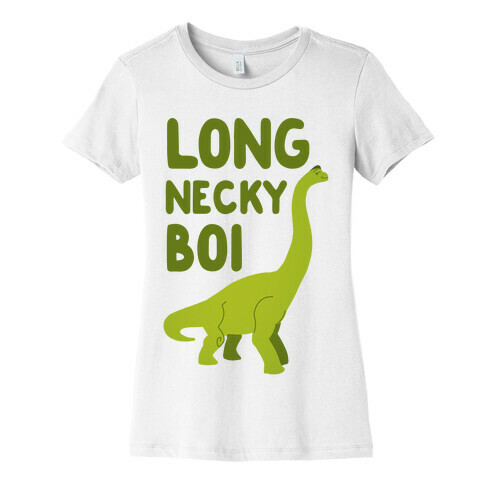 Long Necky Boi Womens T-Shirt