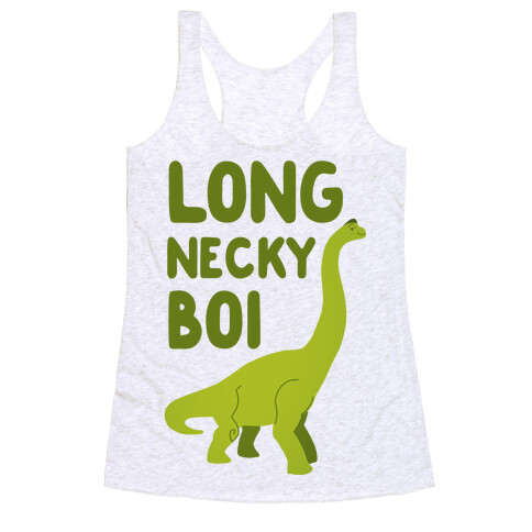 Long Necky Boi Racerback Tank Top