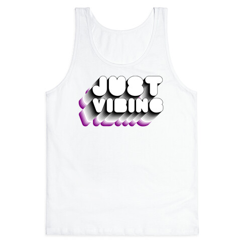 Just Vibing (Ace Pride) Tank Top