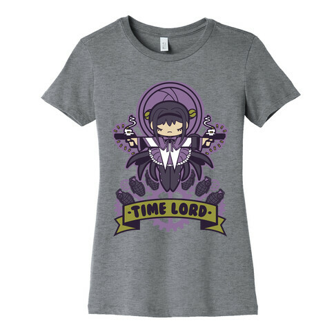 Time Lord Homura Akemi Womens T-Shirt