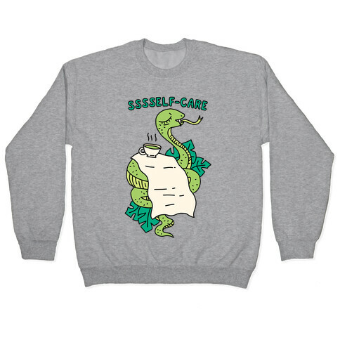 Sssself-Care Snake Pullover