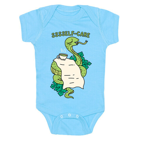 Sssself-Care Snake Baby One-Piece