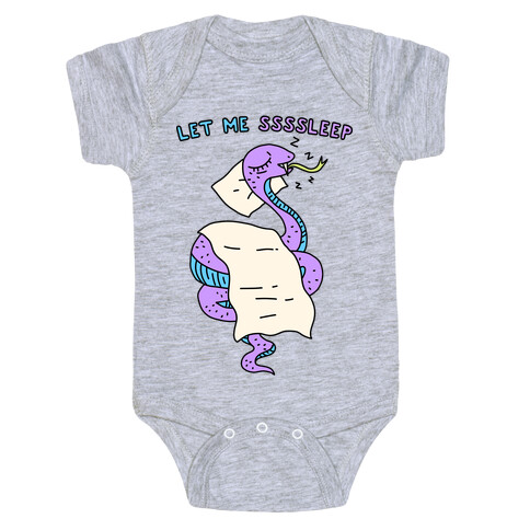 Let Me Ssssleep Snake Baby One-Piece