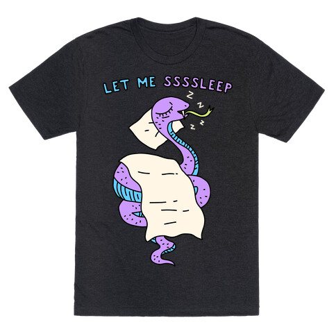 Let Me Ssssleep Snake T-Shirt