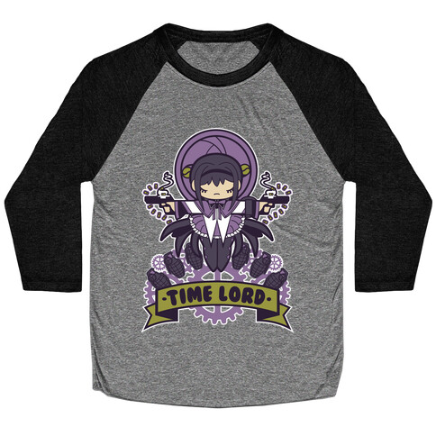 Time Lord Homura Akemi Baseball Tee