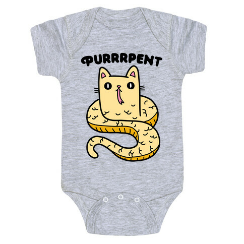 Purrrpent Serpent Cat Baby One-Piece