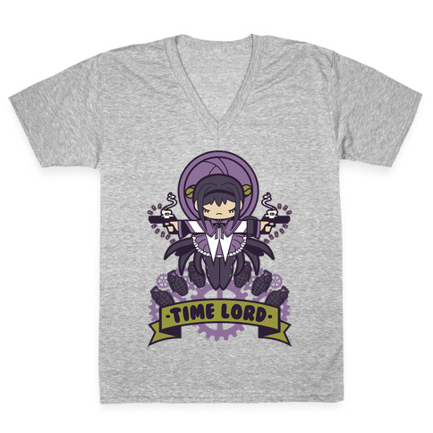 Time Lord Homura Akemi V-Neck Tee Shirt