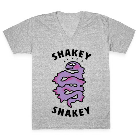 Shakey Snakey V-Neck Tee Shirt