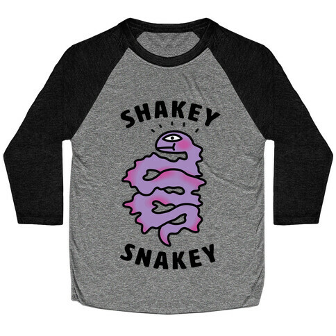 Shakey Snakey Baseball Tee