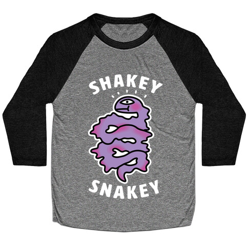 Shakey Snakey Baseball Tee