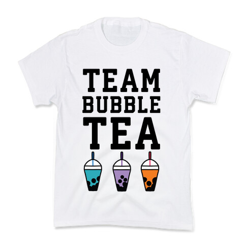 Team Bubble Tea Kids T-Shirt