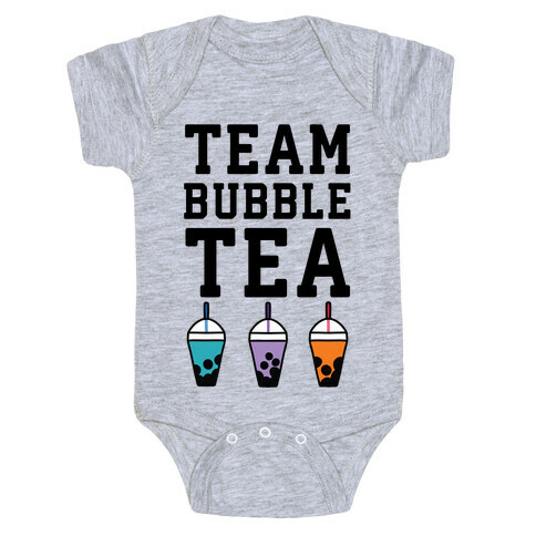Team Bubble Tea Baby One-Piece