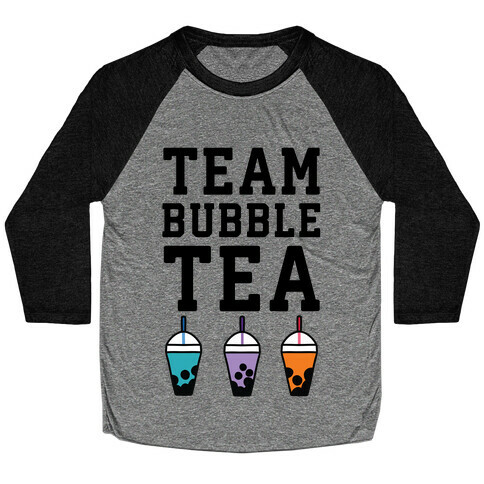 Team Bubble Tea Baseball Tee