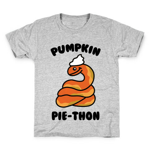 Pumpkin Pi-Thon Kids T-Shirt