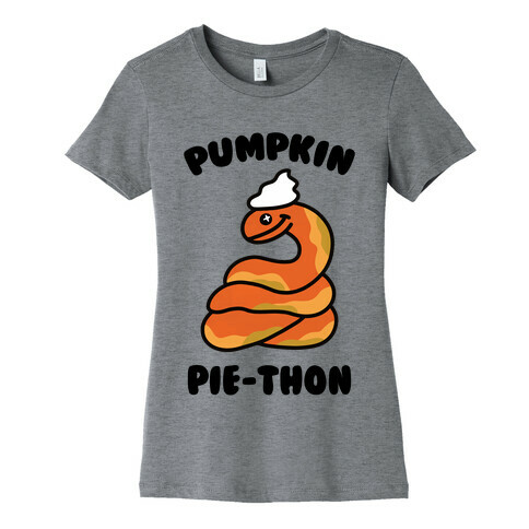 Pumpkin Pi-Thon Womens T-Shirt