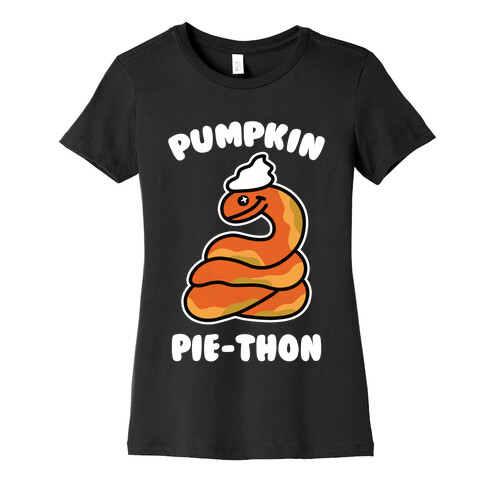 Pumpkin Pi-Thon Womens T-Shirt