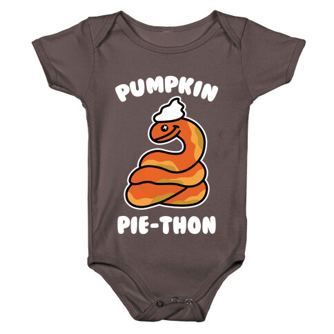 Pumpkin Pi-Thon Baby One-Piece