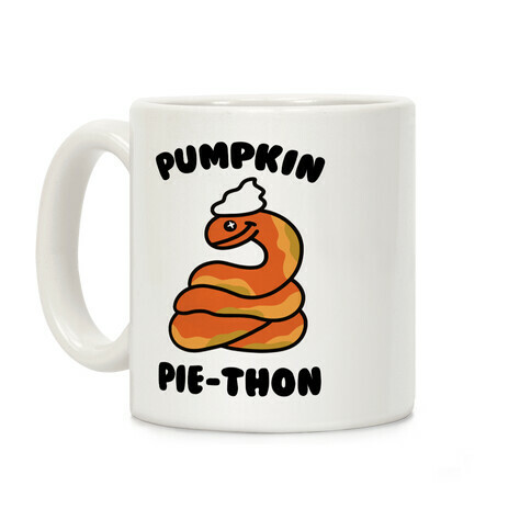 Pumpkin Pi-Thon Coffee Mug