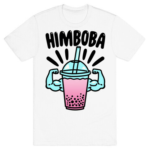 Himboba Himbo Bubble Tea Parody T-Shirt