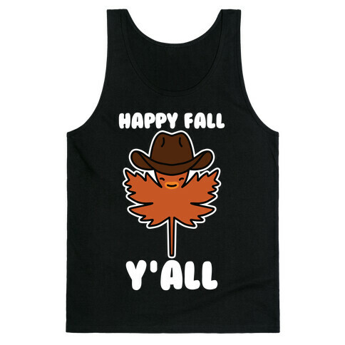 Happy Fall Y'all (Country Leaf) Tank Top