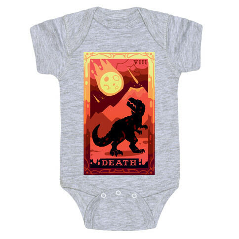 Death Dino Tarot Baby One-Piece