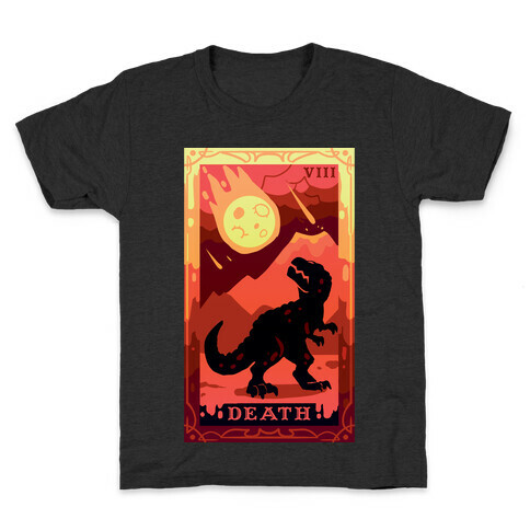 Death Dino Tarot Kids T-Shirt