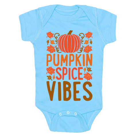 Pumpkin Spice Vibes Baby One-Piece