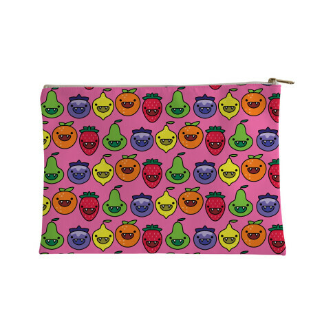 Scary Berries Pattern Accessory Bag