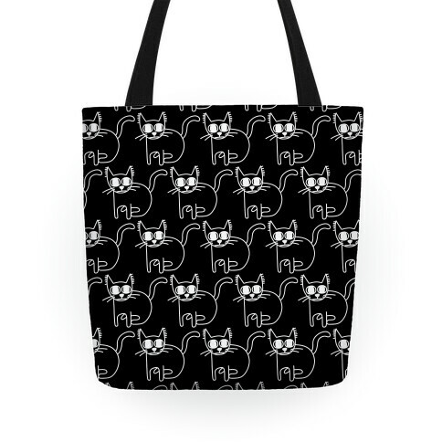 Scaredy Cat Pattern Tote