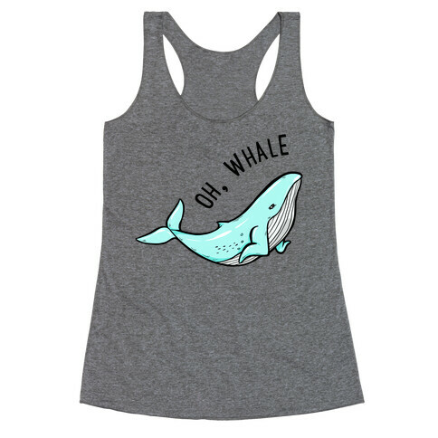 Oh Whale Racerback Tank Top