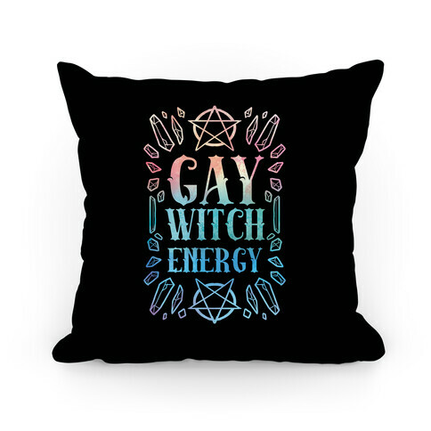 Gay Witch Energy Pillow