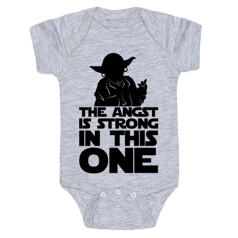 The Angst Is Strong In This One Baby One-Piece