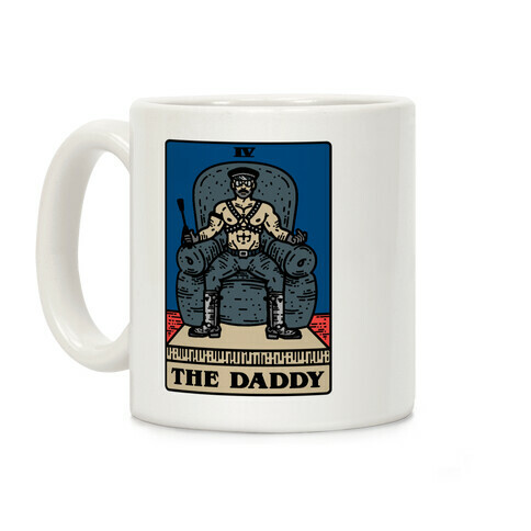 The Daddy Tarot Card Parody Coffee Mug