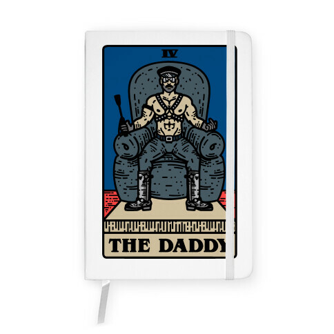 The Daddy Tarot Card Parody Notebook