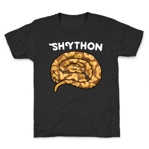 Shython Shy Python Kids T-Shirt