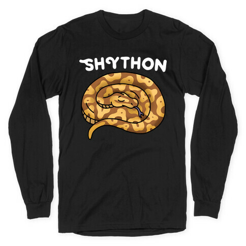 Shython Shy Python Long Sleeve T-Shirt