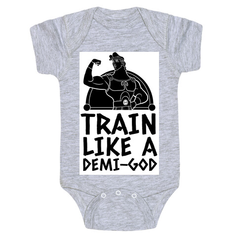 Train Like a Demi-God Baby One-Piece