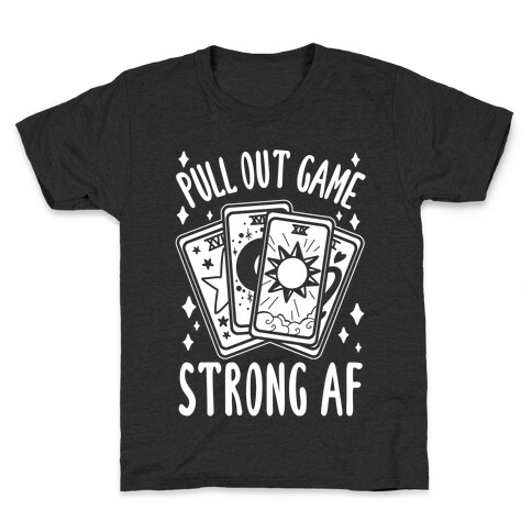Tarot Pull Out Game Strong AF Kids T-Shirt