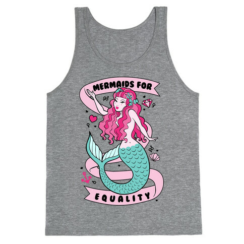 Mermaids For Equality Tank Top