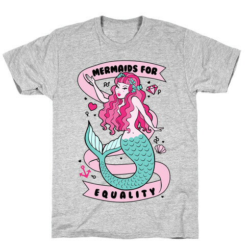 Mermaids For Equality T-Shirt