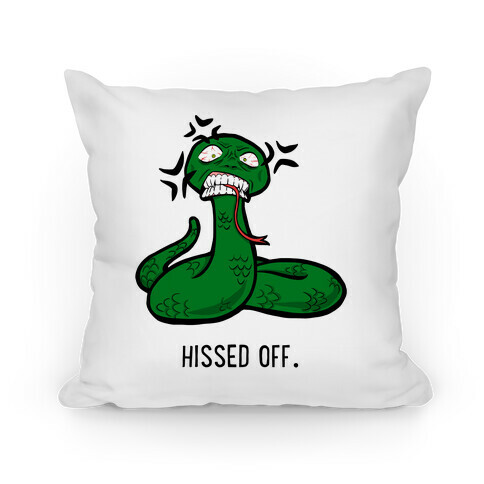 Hissed Off Pillow