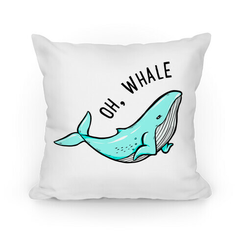 Oh Whale Pillow