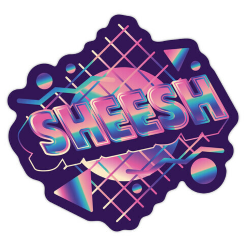 Rad Sheesh Die Cut Sticker