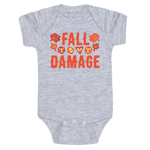 Fall Damage  Baby One-Piece