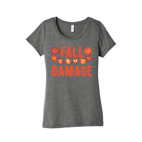 Fall Damage  Womens T-Shirt