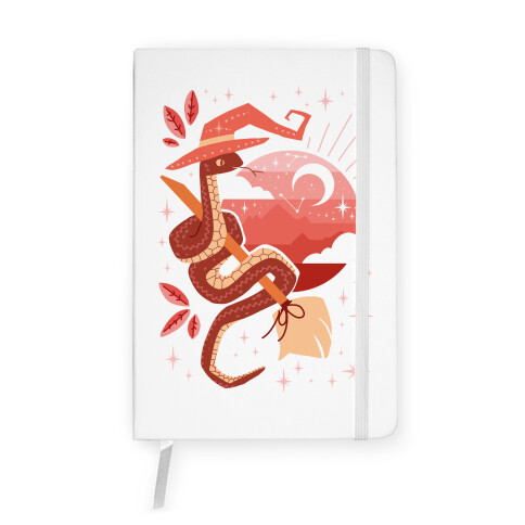 Midcentury Modern Witch Snake Notebook