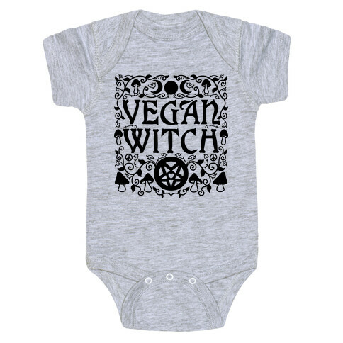 Vegan Witch Baby One-Piece