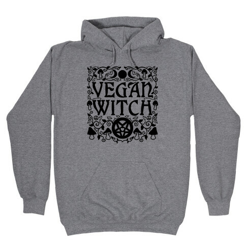 Vegan Witch Hooded Sweatshirt