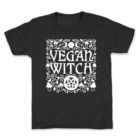 Vegan Witch Kids T-Shirt