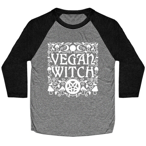 Vegan Witch Baseball Tee